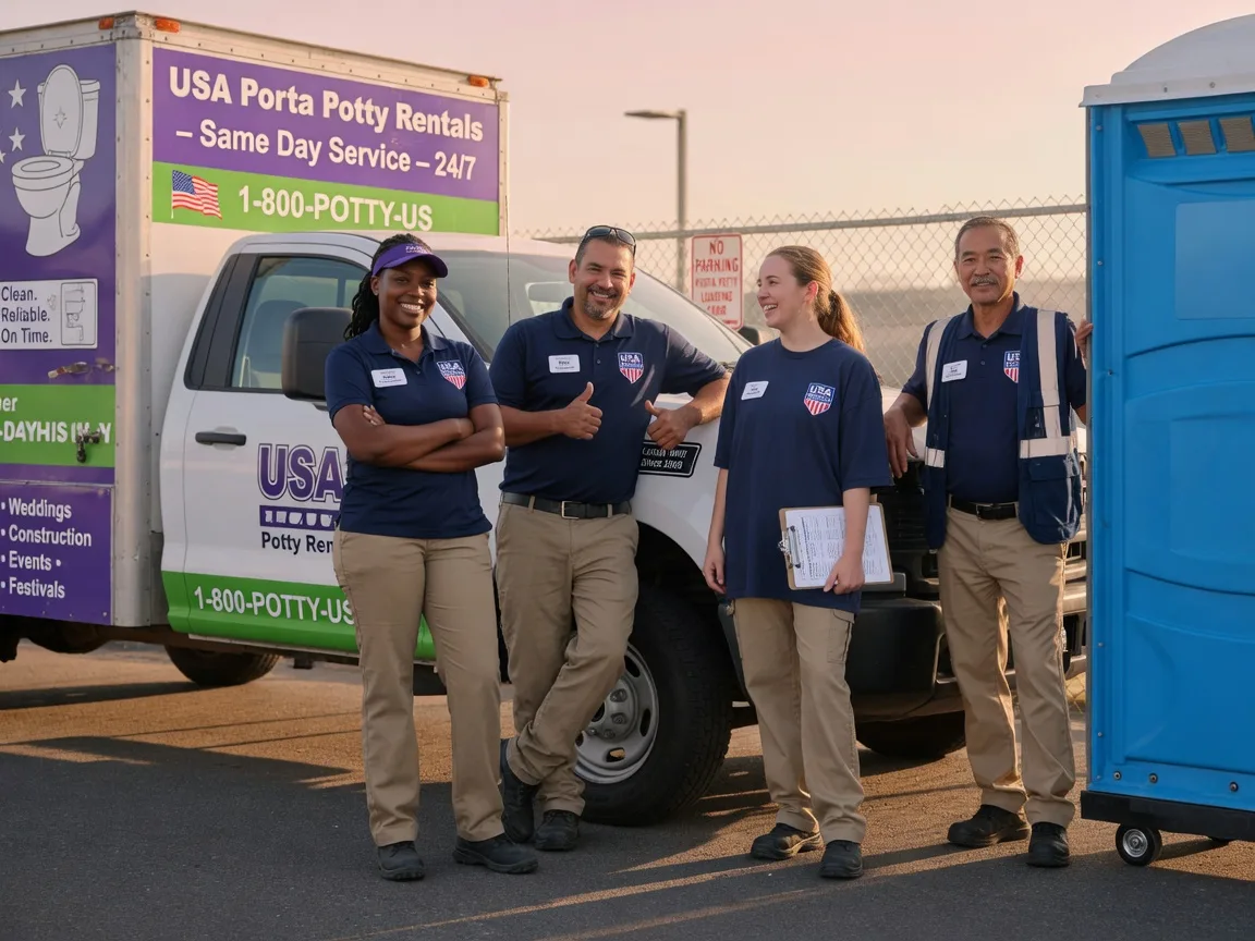 Porta Potty Rental company in Exeter, MO