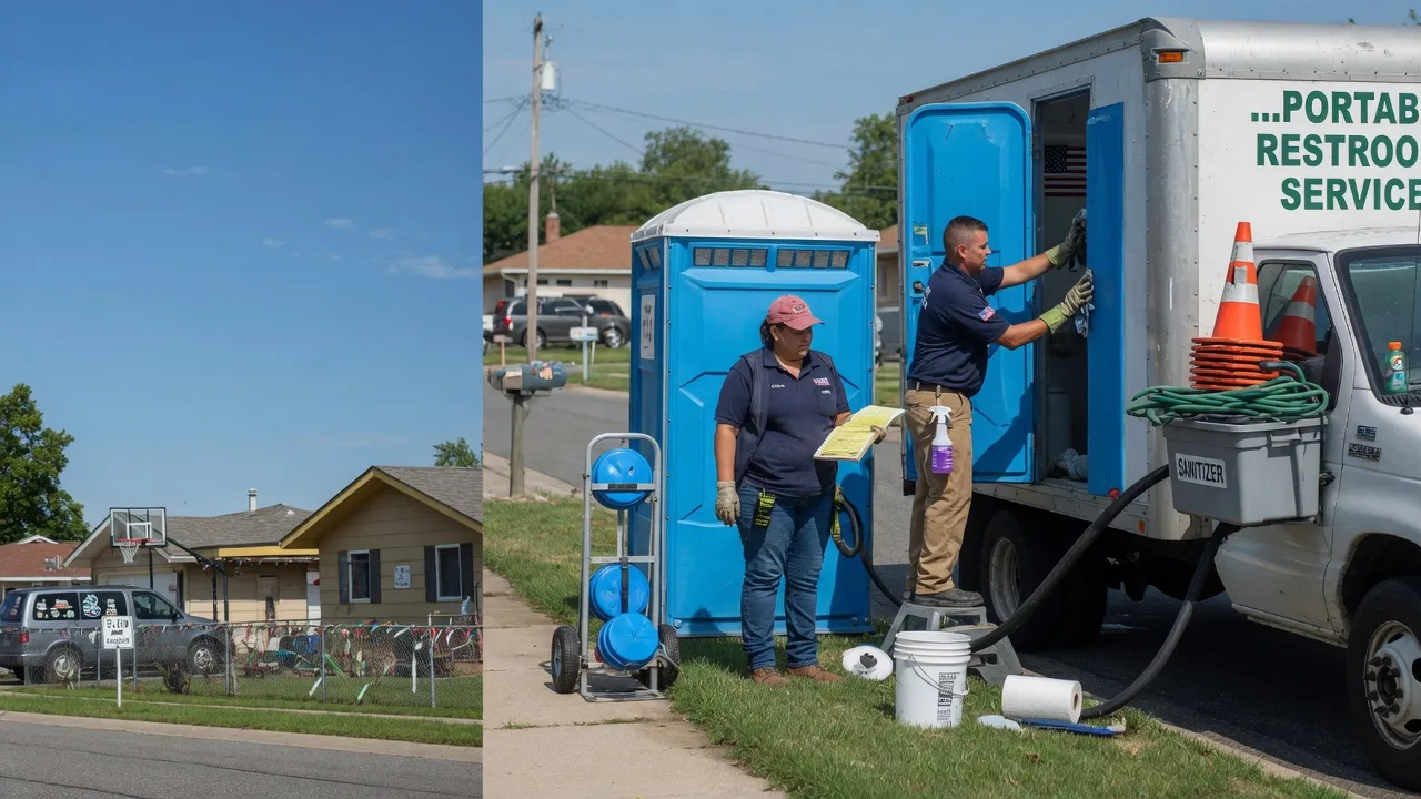 Portable Toilet Rental in Exeter, MO near me